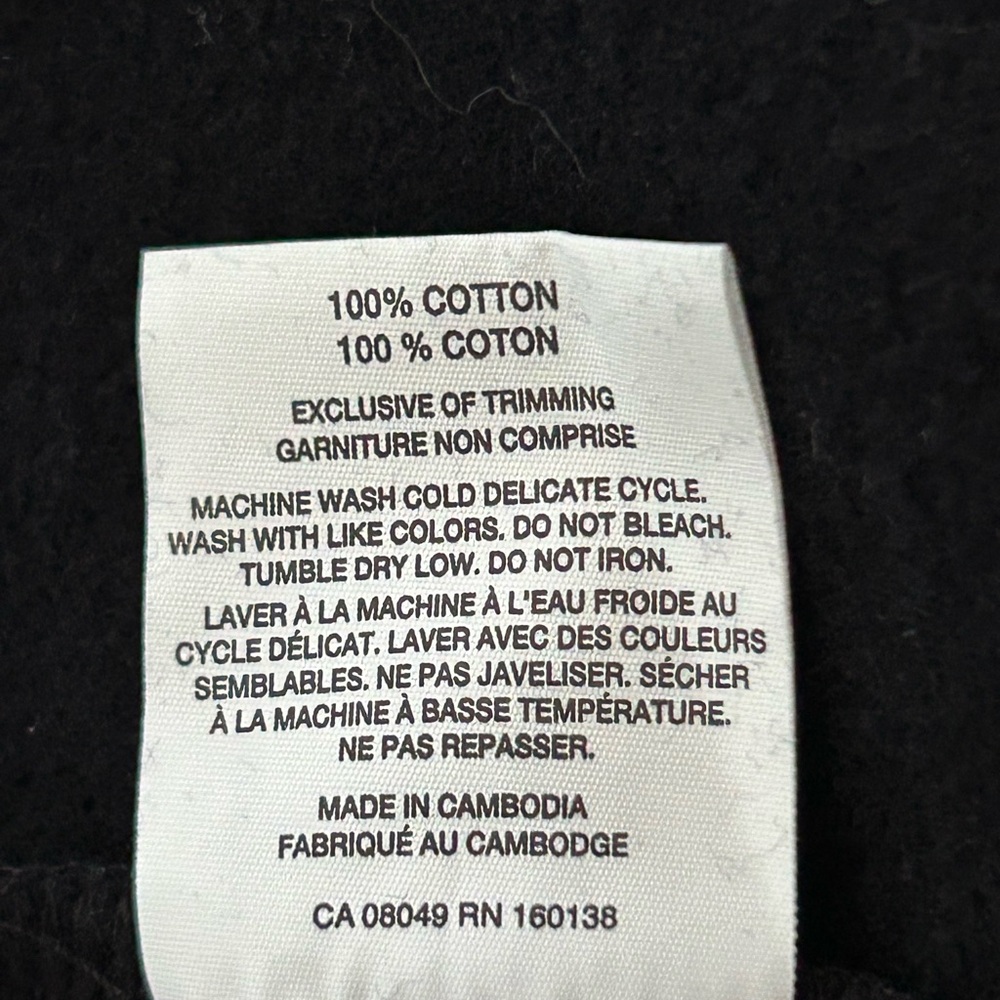 🔥🆕🔥 Frank and Oak Heavyweight Shirt / Overshirt XL Black - Like New! - Picture 7 of 8